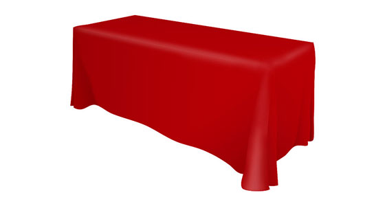 Solid Color Table Throw