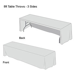 Front Logo Table Throw-9